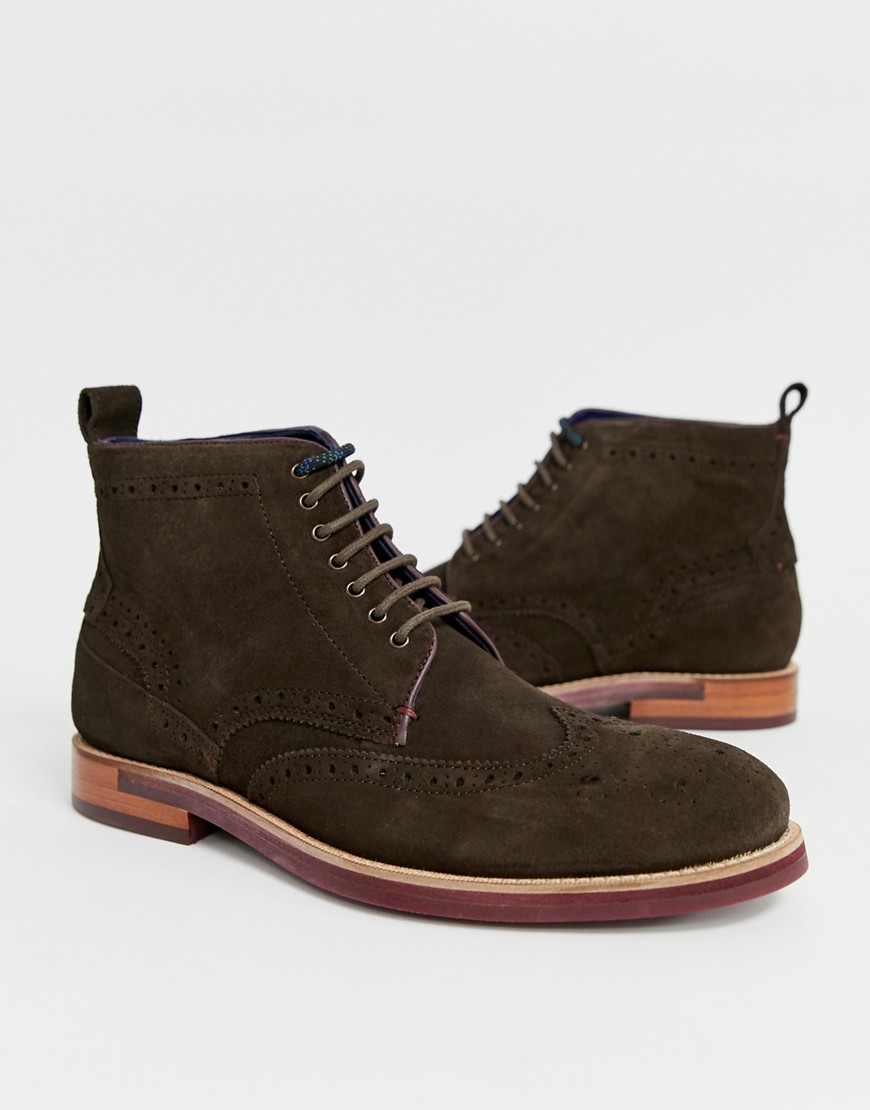 ted baker wingtip boots
