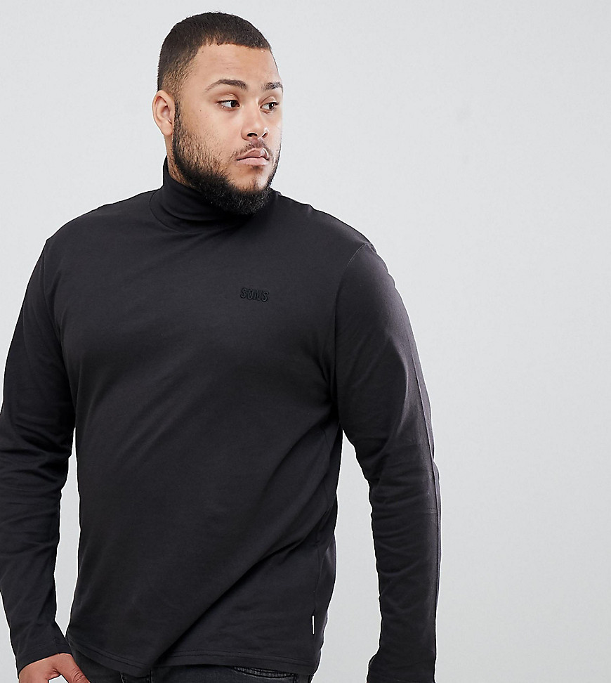 Only & Sons Roll Neck Long Sleeve Top