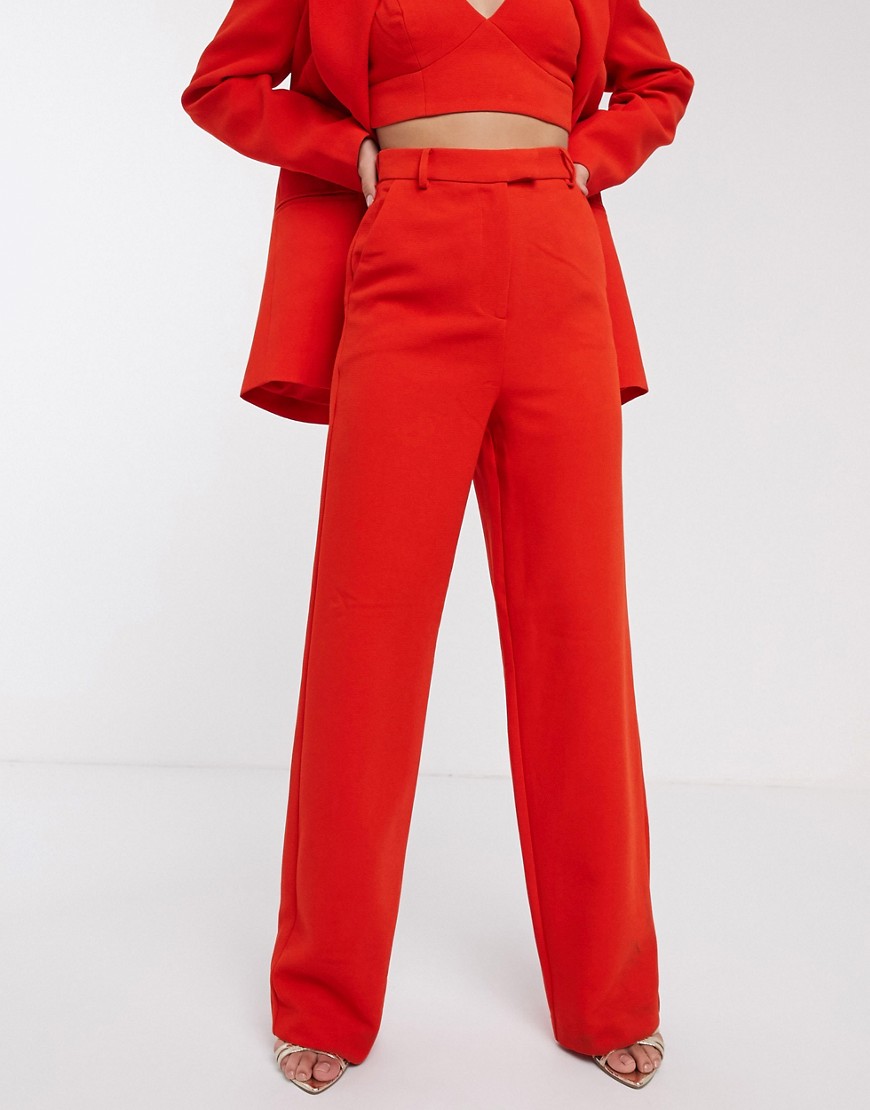ASOS EDITION high waist mansy suit trouser