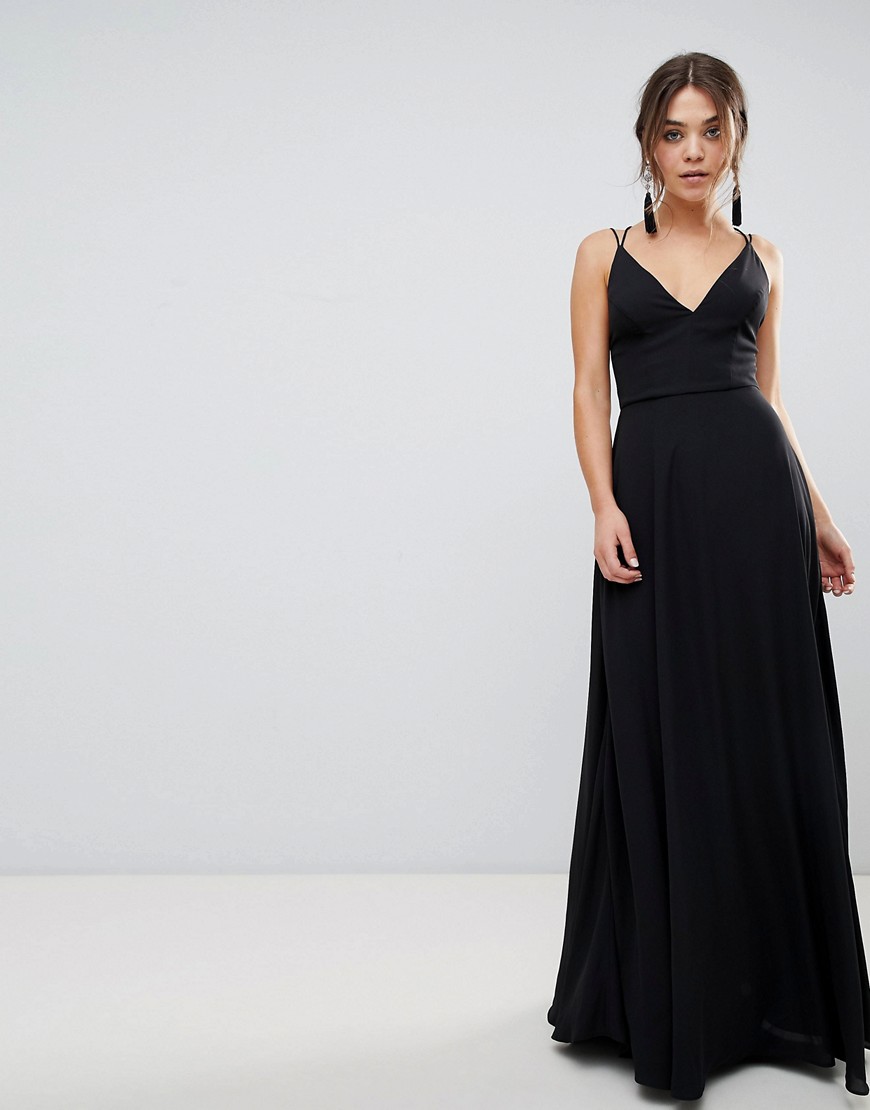New Look Strappy Back Maxi Dress - Black