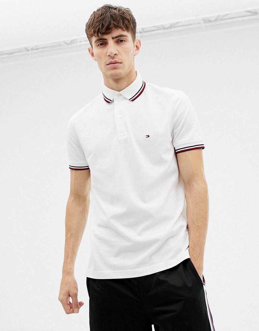 Tommy Hilfiger tipped polo shirt
