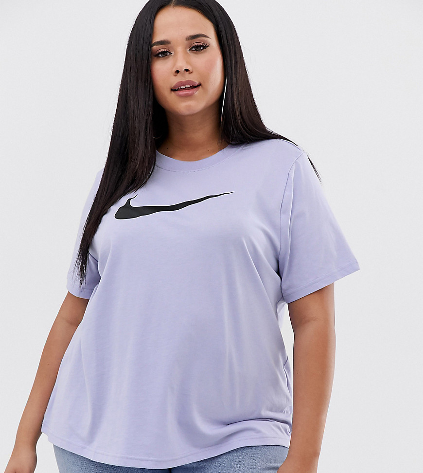 Nike Plus Lilac Swoosh T-shirt