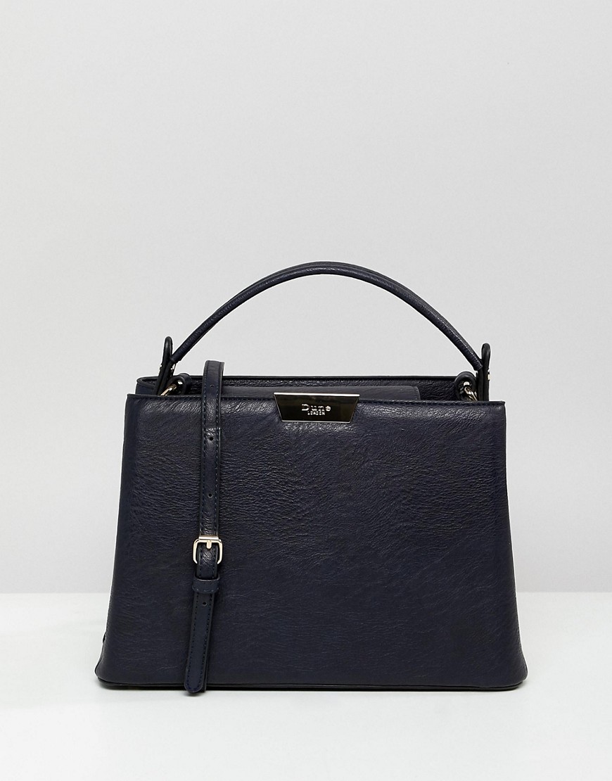 Dune Dulice Structured Tote Bag - Navy
