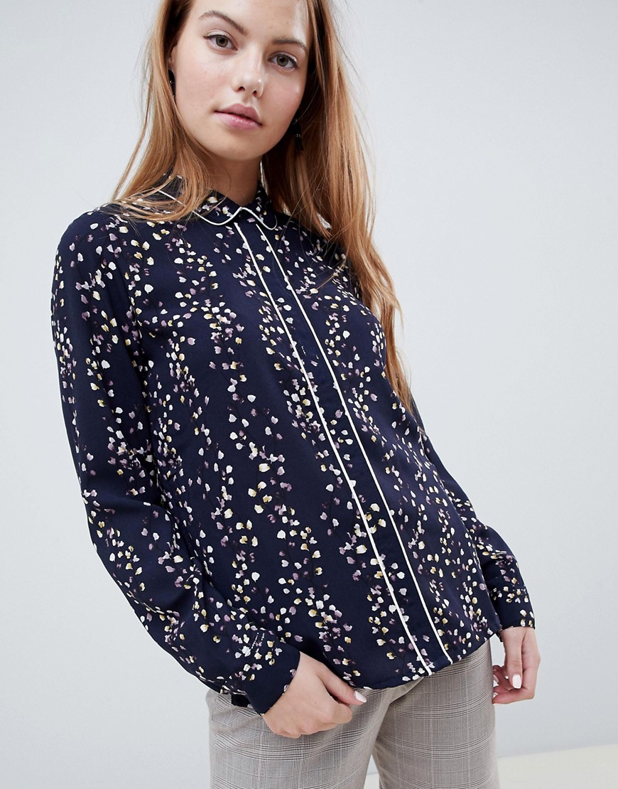Only Ditte floral print shirt