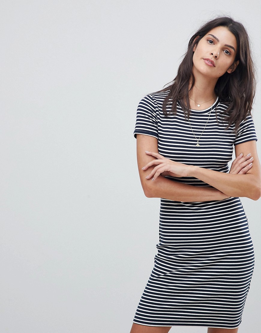 Abercrombie & Fitch Stripe T Shirt Dress