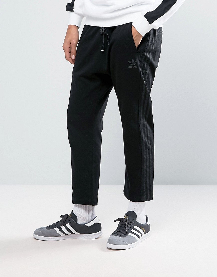 adidas Originals Deluxe Knit Joggers In Black BJ9548 - Black