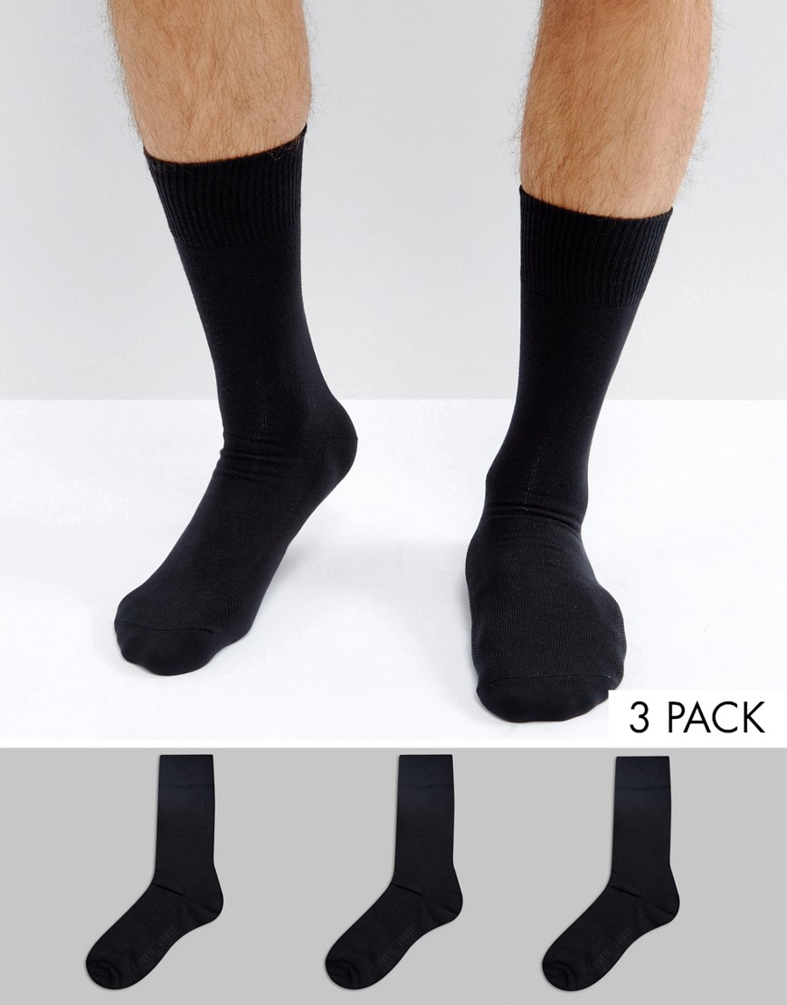 Levi's crew socks 3 pack black Exclusive at ASOS