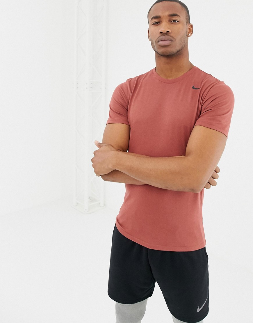 Nike Training Dry 2.0 T-Shirt In Brown 706625-224