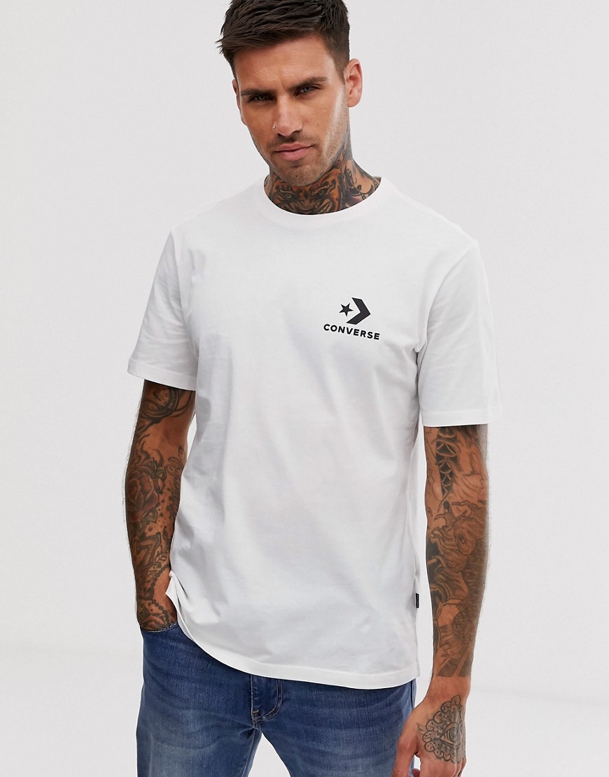 Converse Small Logo T-Shirt In White