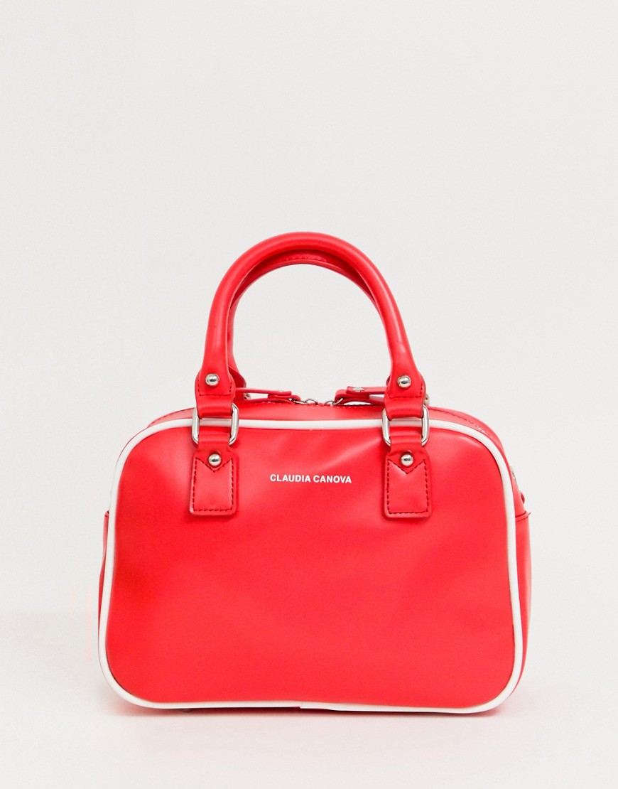 Claudia Canova small red grab bag