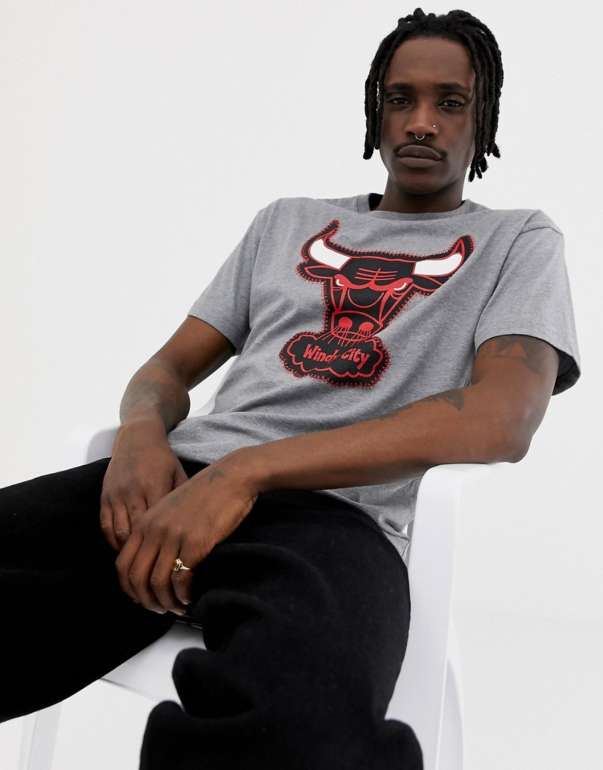 Mitchell & Ness Chicago Bulls t-shirt in grey
