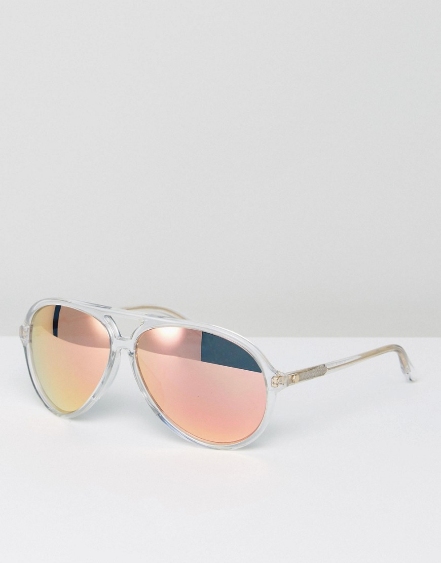 Солнцезащитные очки в прозрачной оправе Matthew Williamson - Очистить 