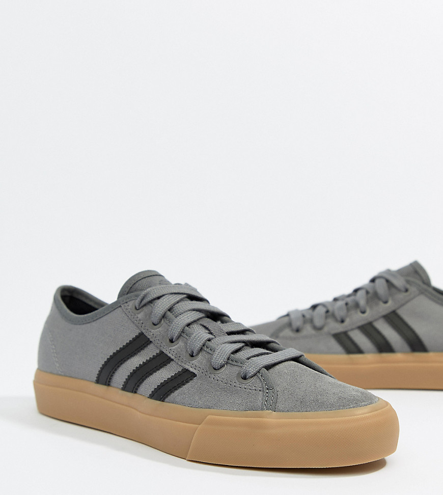 adidas Skate Boarding Matchcourt Rx Trainers With Gum Sole