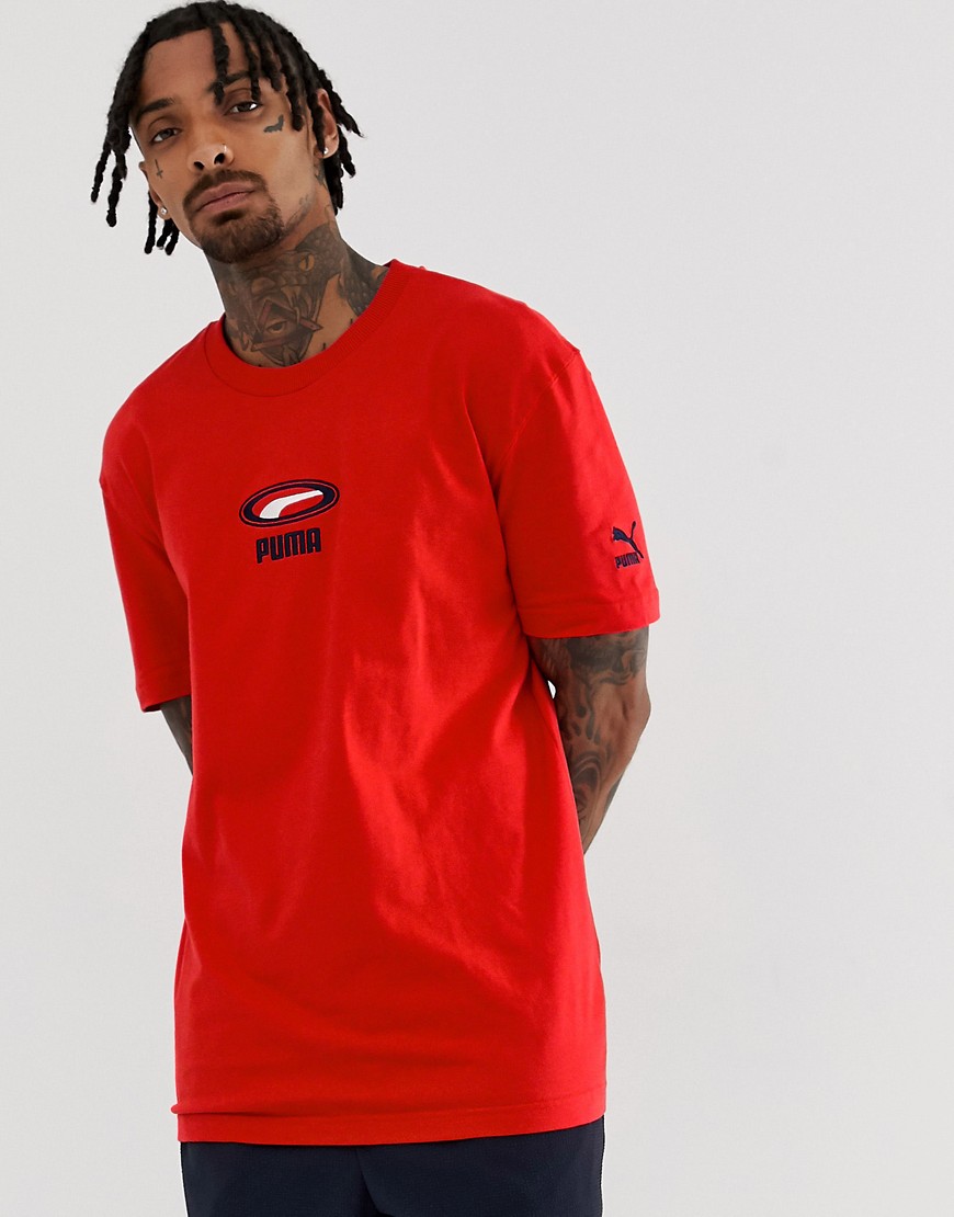 Puma Cell Pack t-shirt in red