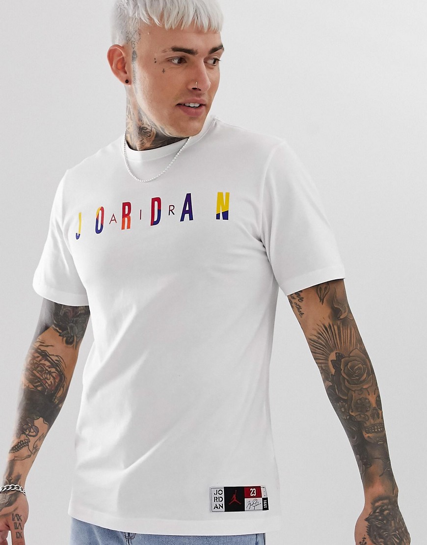 Jordan Logo T-Shirt White AT8942-100