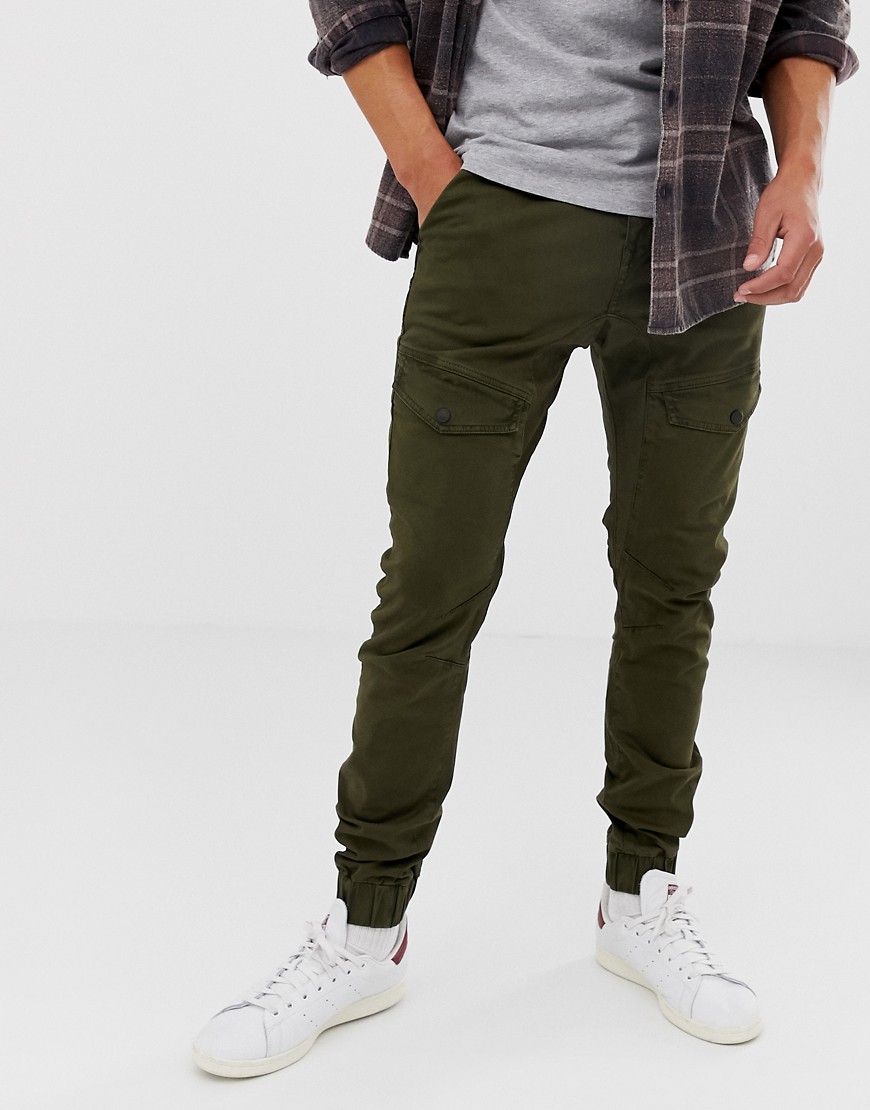 Chasin' cargo trousers green