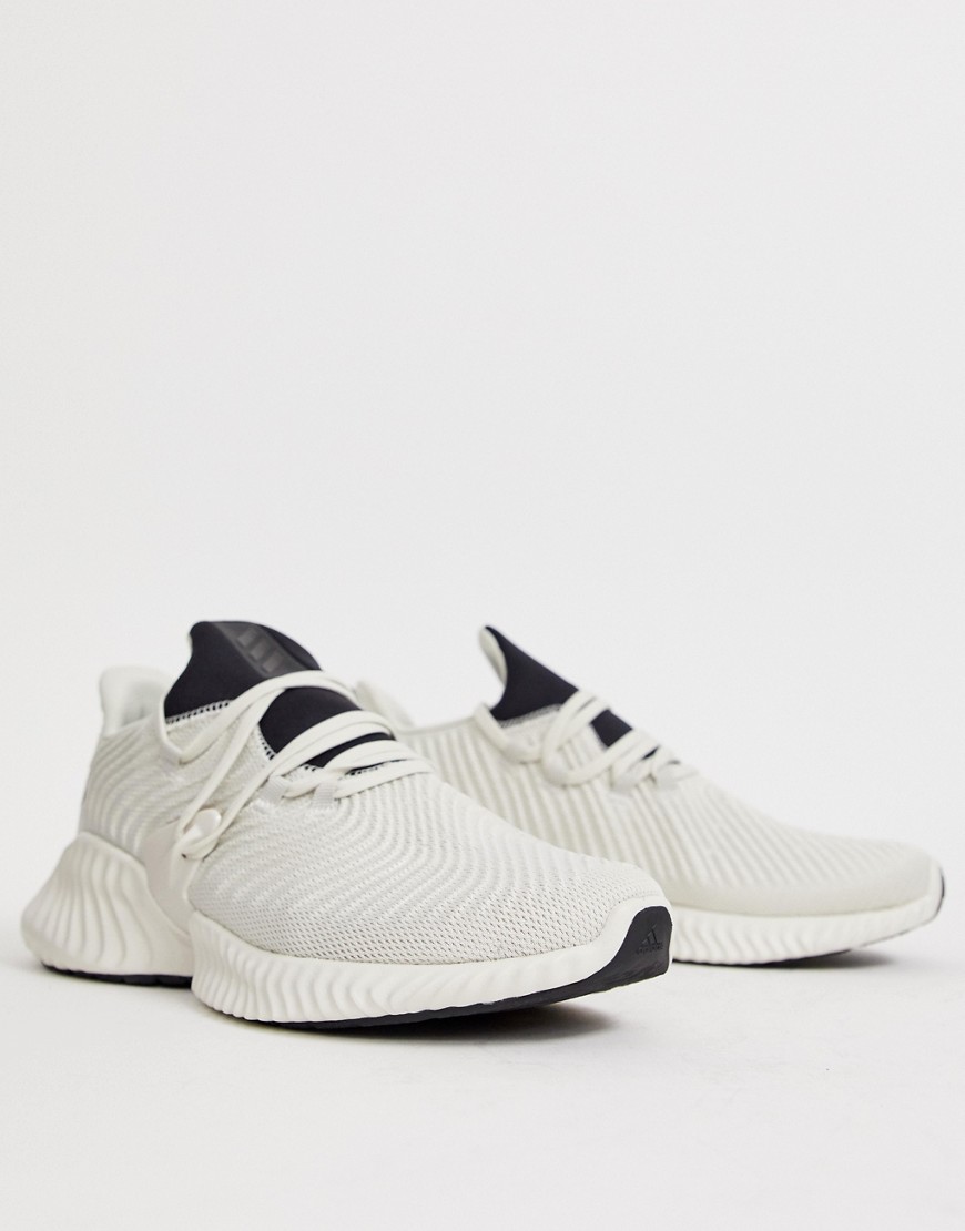 Adidas Running Alphabounce Instinct trainers in white