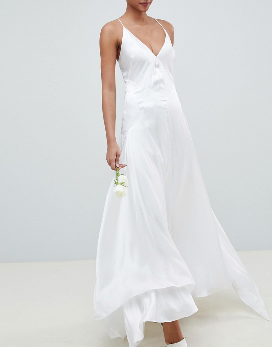 ASOS EDITION wedding dress with panelled seam