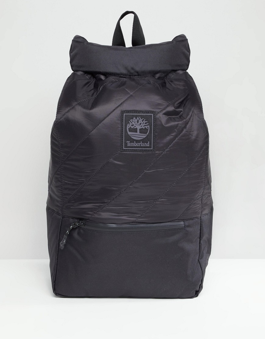 Timberland rollpack backpack in black