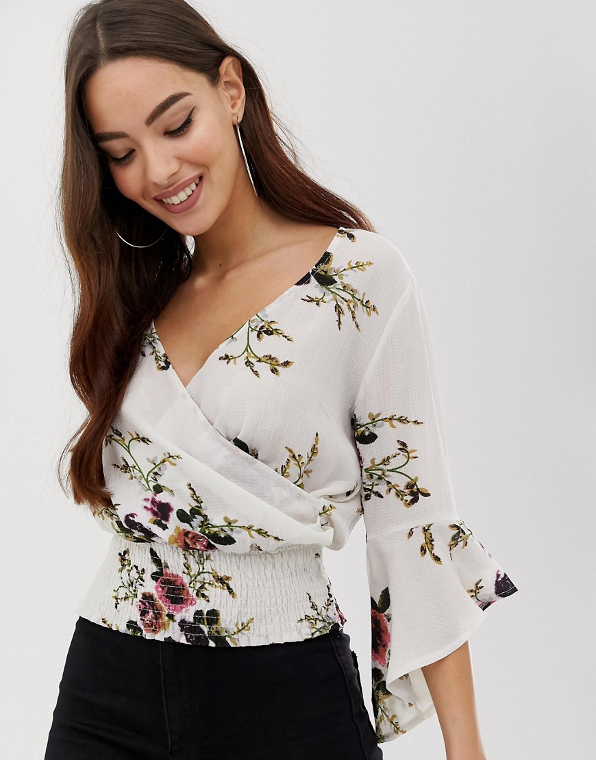 AX Paris floral blouse