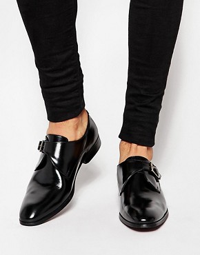 ASOS Monk Shoes in Leather