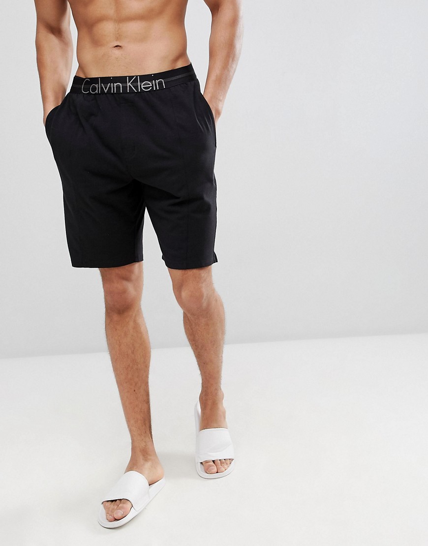 Calvin Klein Focus Fit Lounge Shorts - Black