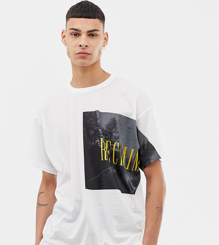 Reclaimed Vintage inspired photographic print tee