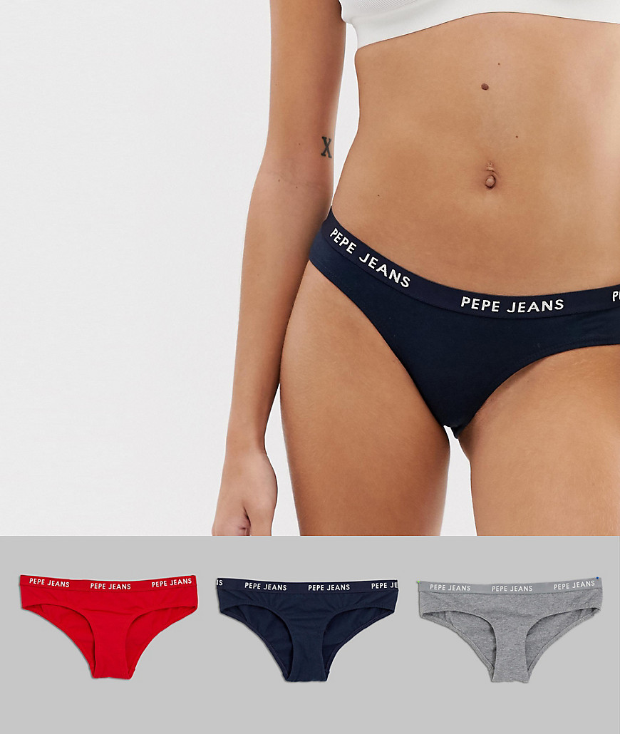 Pepe Jeans 3 pack knickers