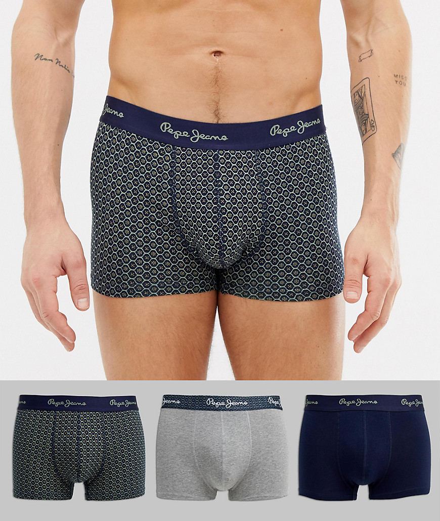 Pepe Jeans Short Trunk Frank 3 pack