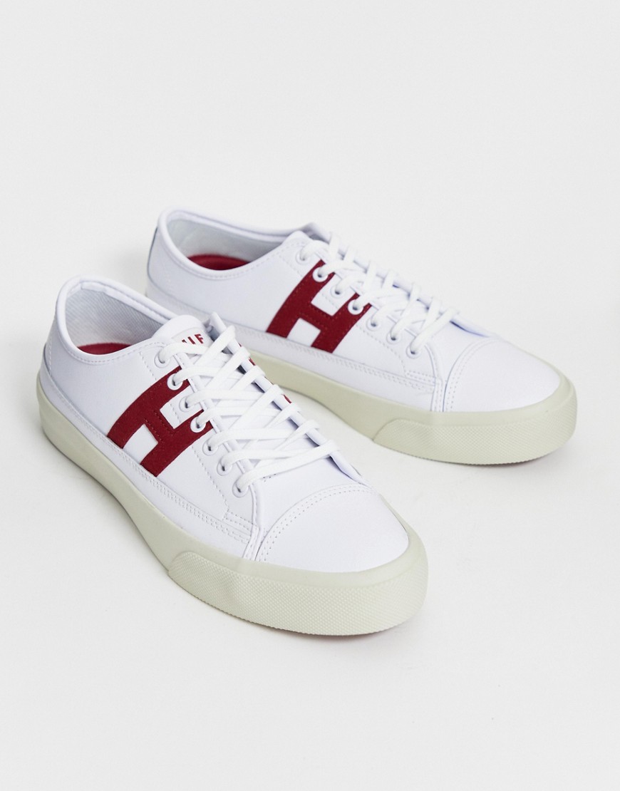 HUF Hupper Low leather trainers in white