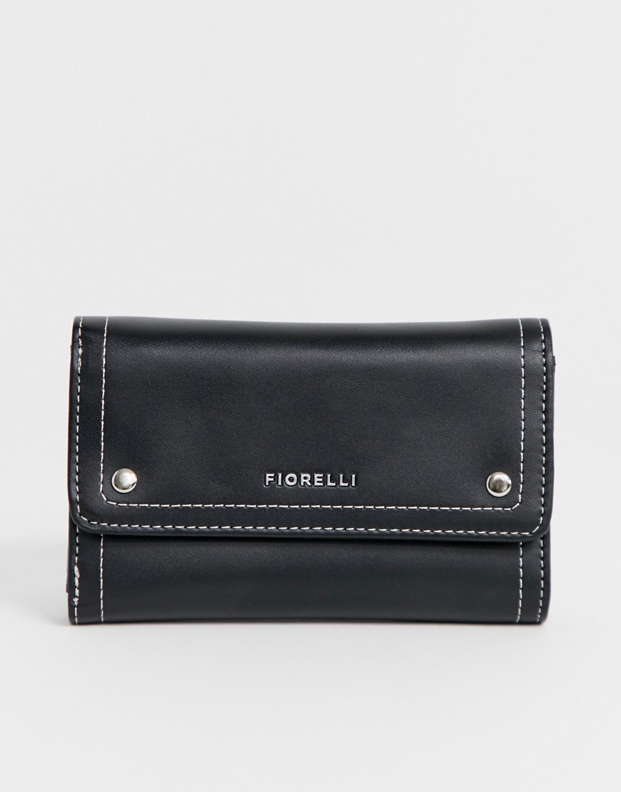 Fiorelli fold over purse in black