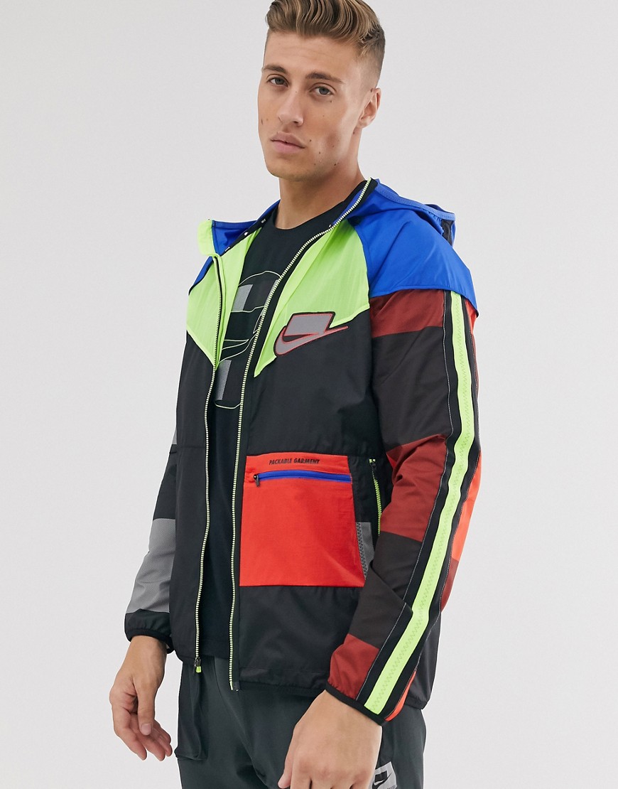 Nike Running Run Wild Pack windrunner jacket in multicolour