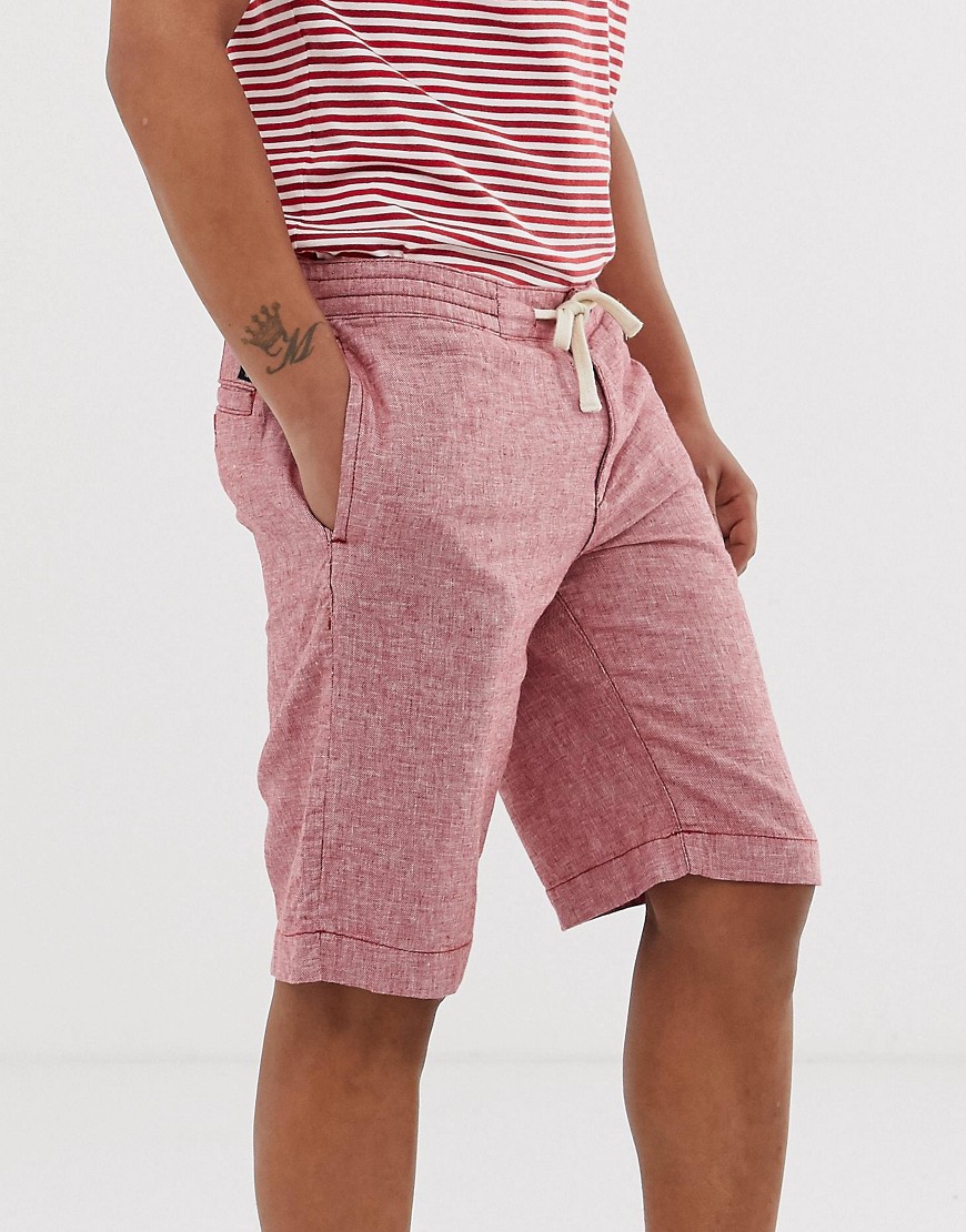 Tom Tailor relaxed fit linen look shorts