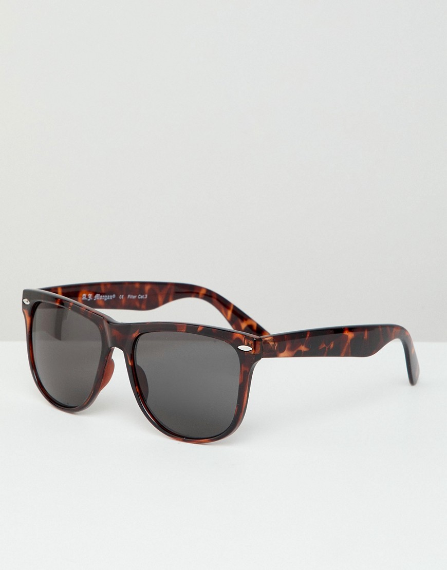 AJ Morgan square & retro sunglasses - Tort