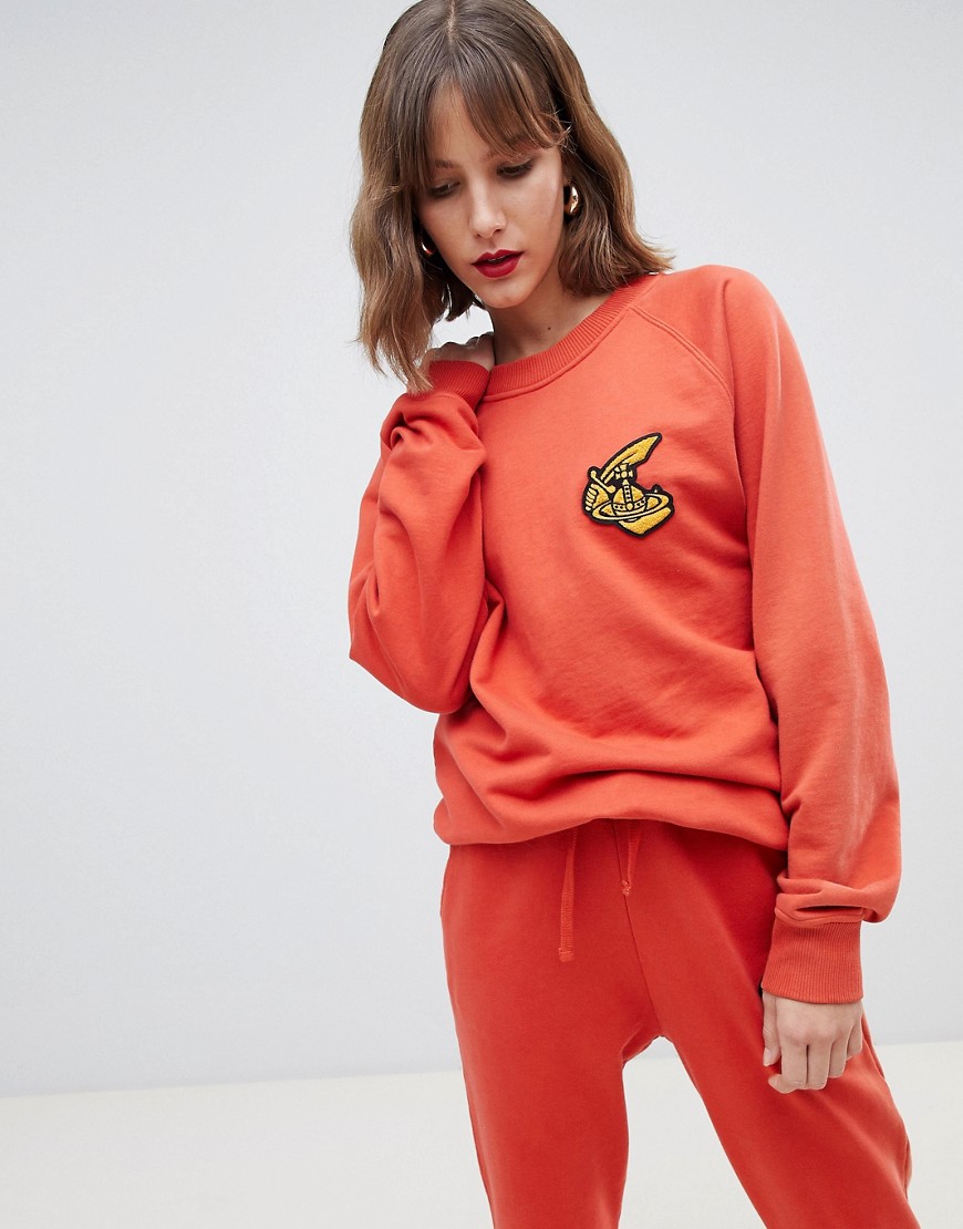 Vivienne Westwood Anglomania oversized logo sweater