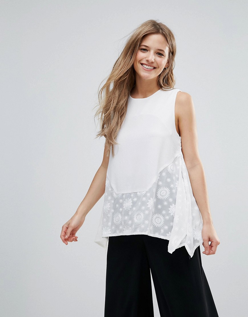 The English Factory Sleeveless Top - Off white