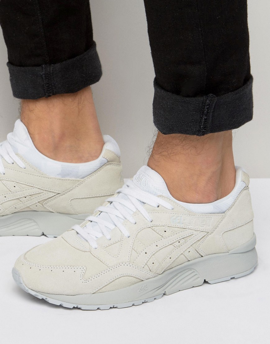 Asics Gel-Lyte V Suede Trainers In White H732L 0101