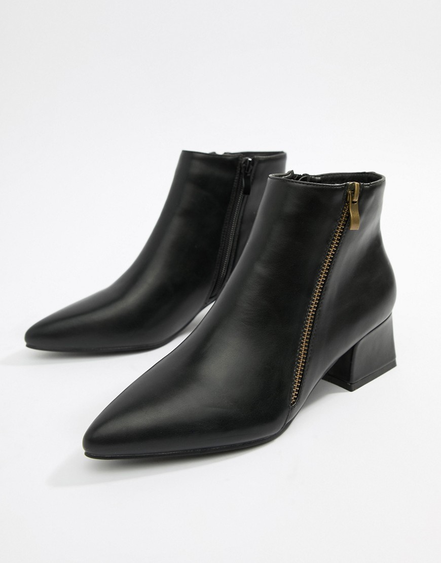 Park Lane Pointed Side Zip Boots