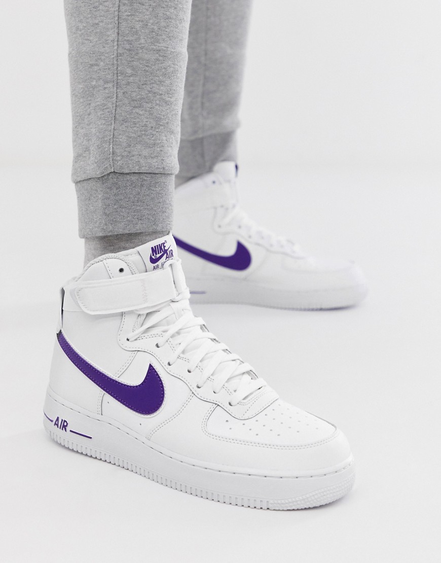 Nike Air Force 1 High '07 3 trainers in white AT4141-103
