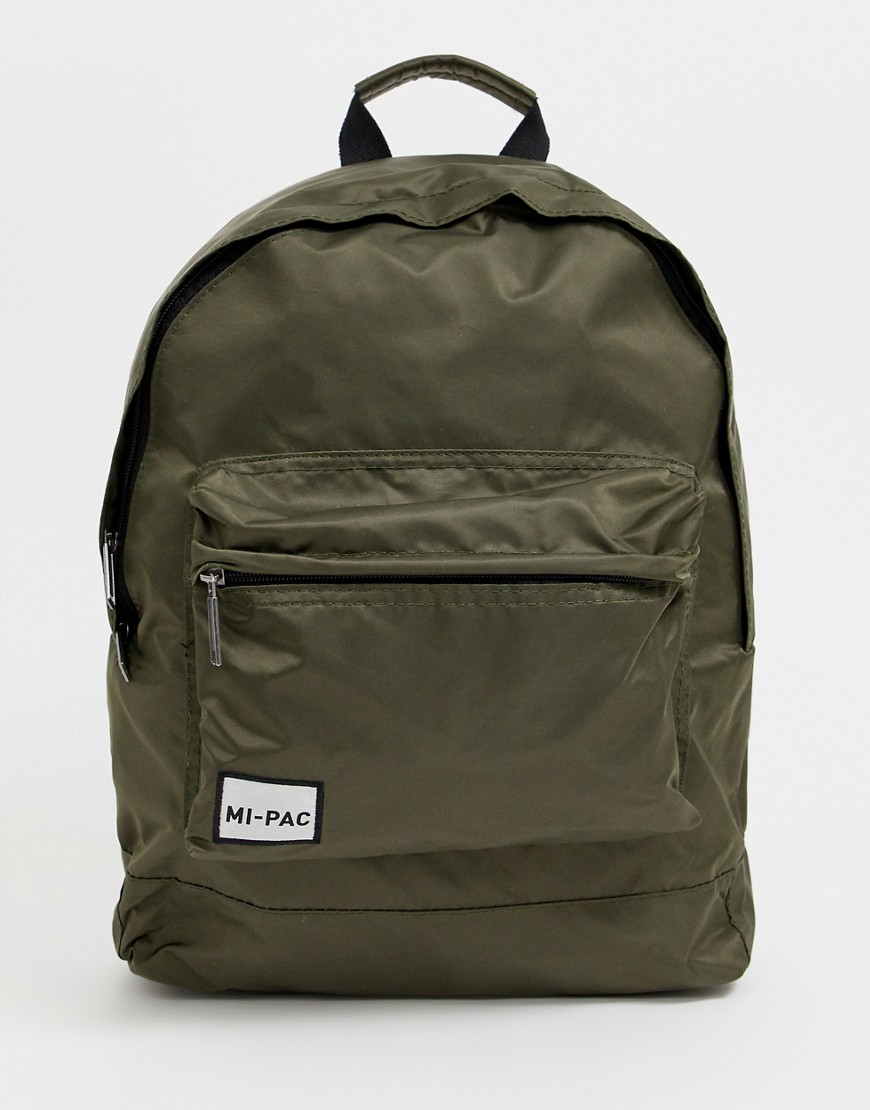 Mi-Pac Nylon backpack in khaki