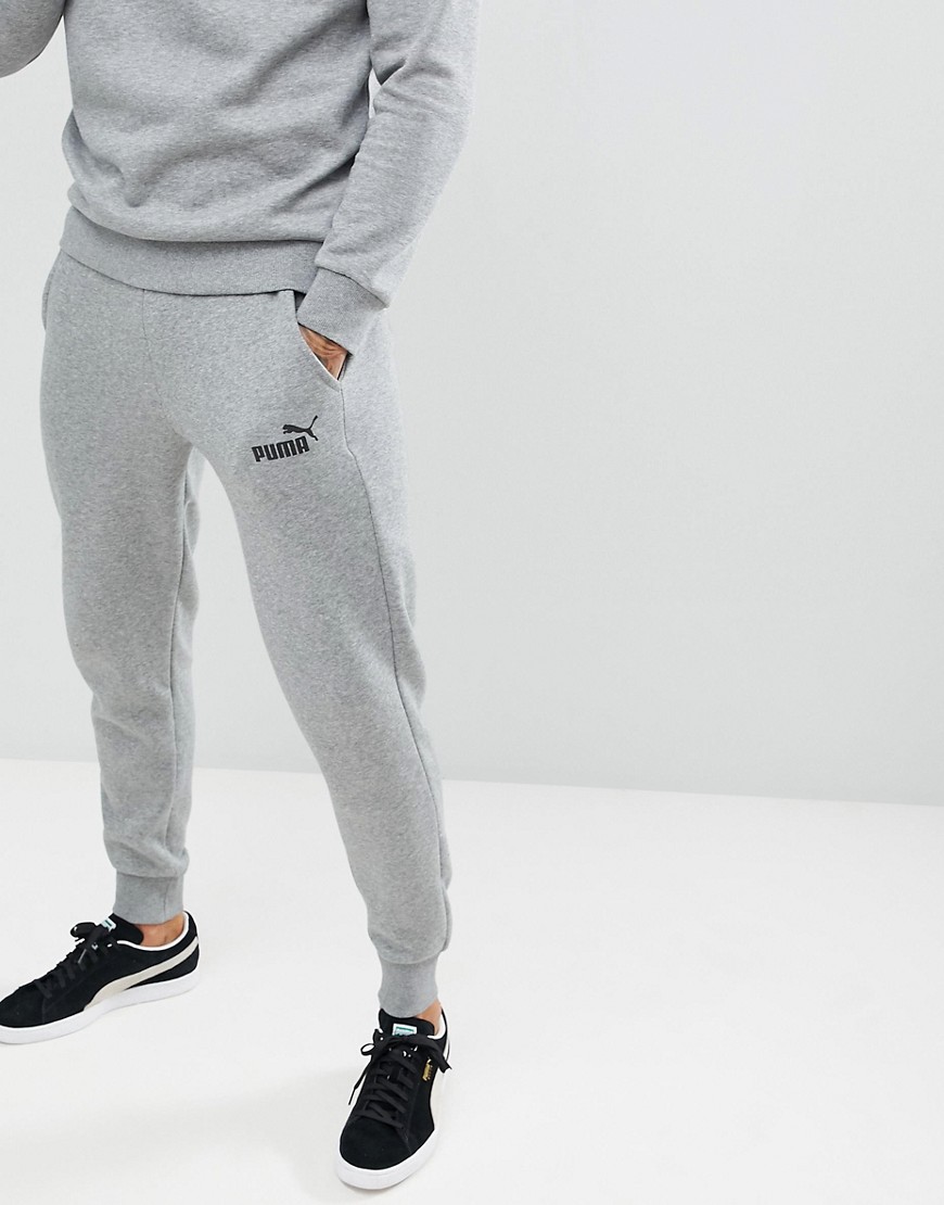 Puma Essential Skinny Sweatpants In Gray 85175303 - Gray | ModeSens
