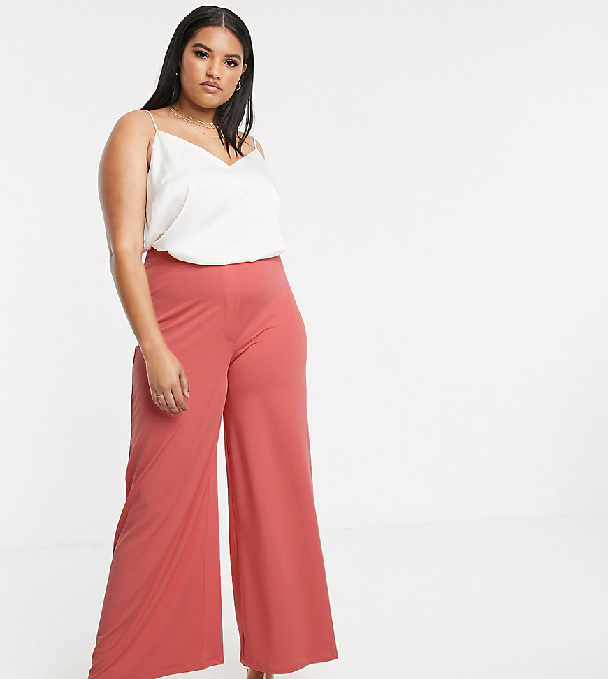 Unique21 Hero wide leg trousers in red