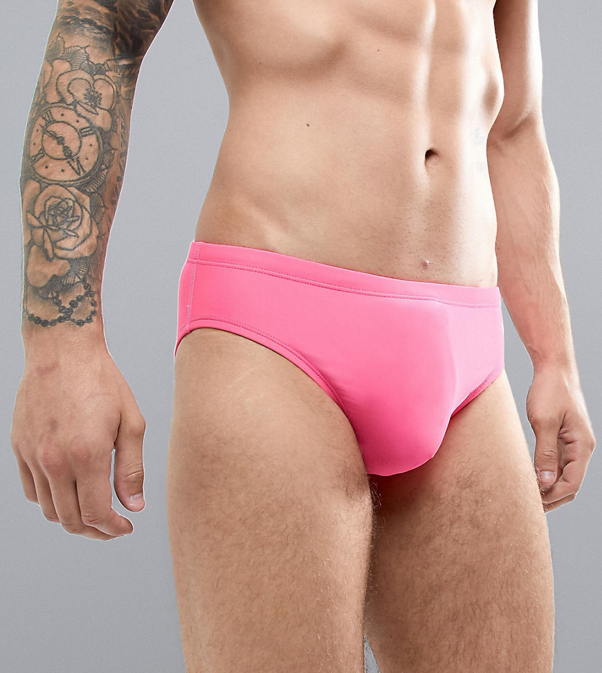 Nike Swimming Core Briefs In Pink Exclusive To ASOS NESS8113-678 - Pink