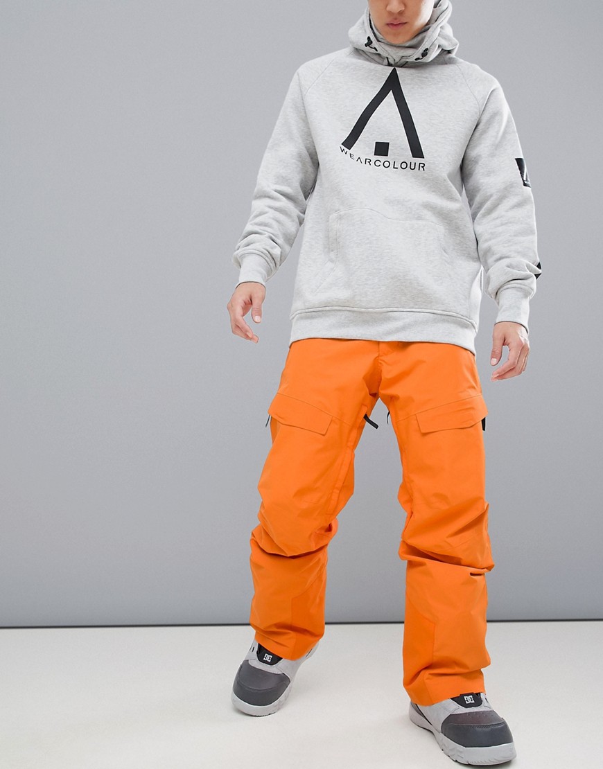 Wear Colour Tilt snowboard pants in orange