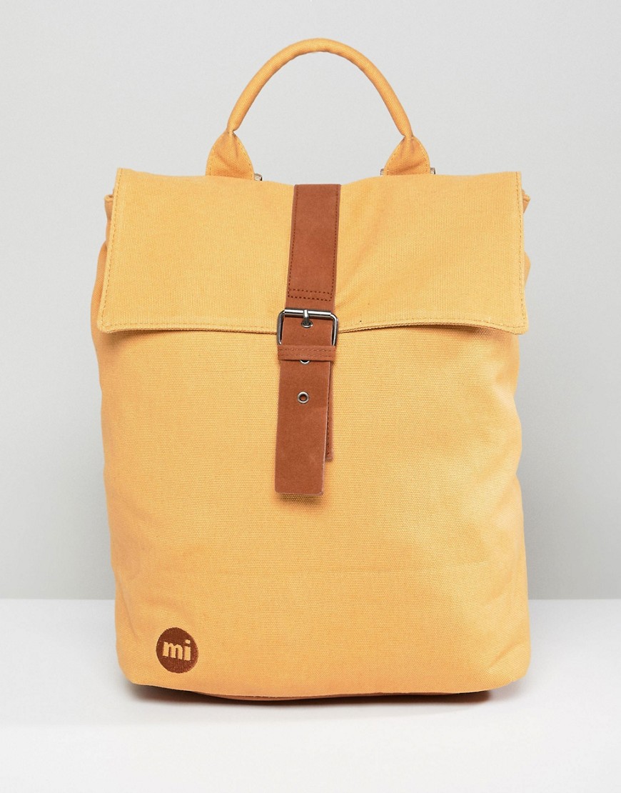 Mi-Pac Canvas Day Pack In Camel - Camel