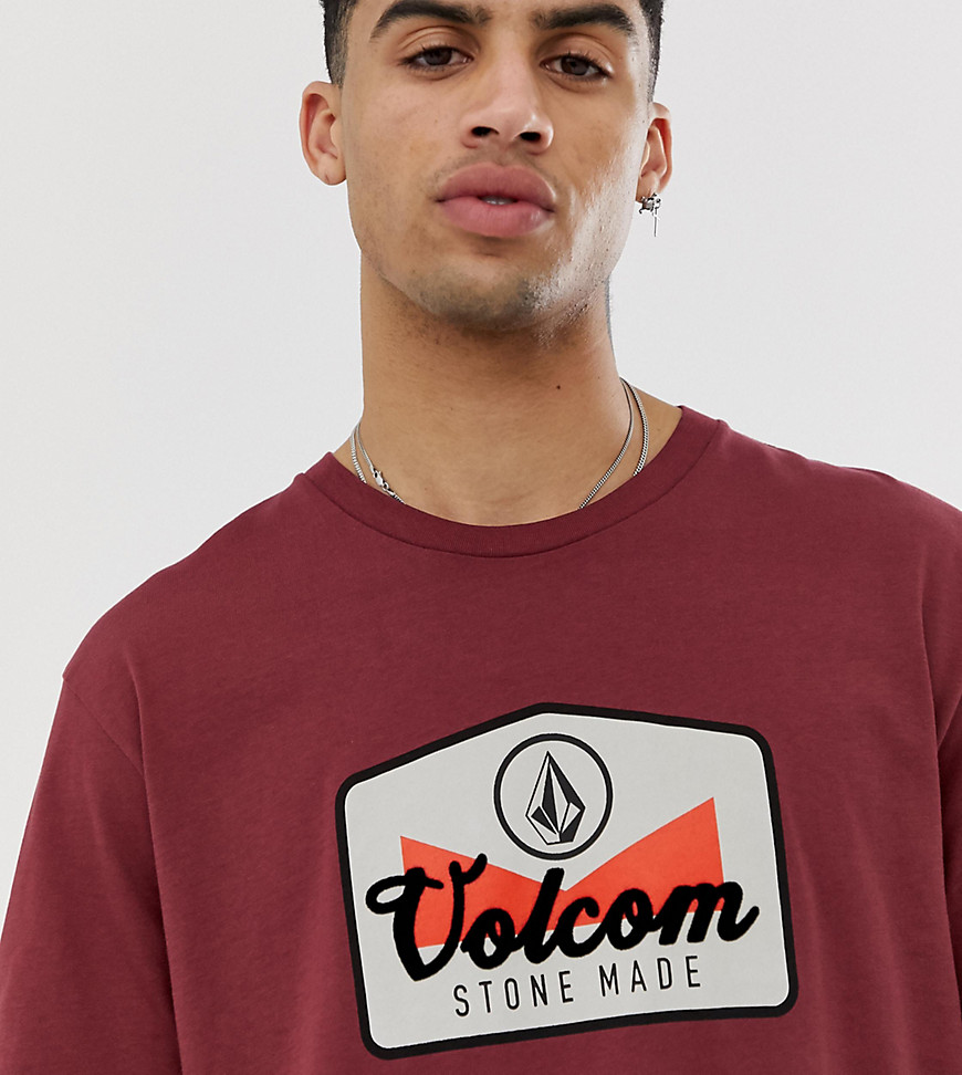 Volcom t shirt in red
