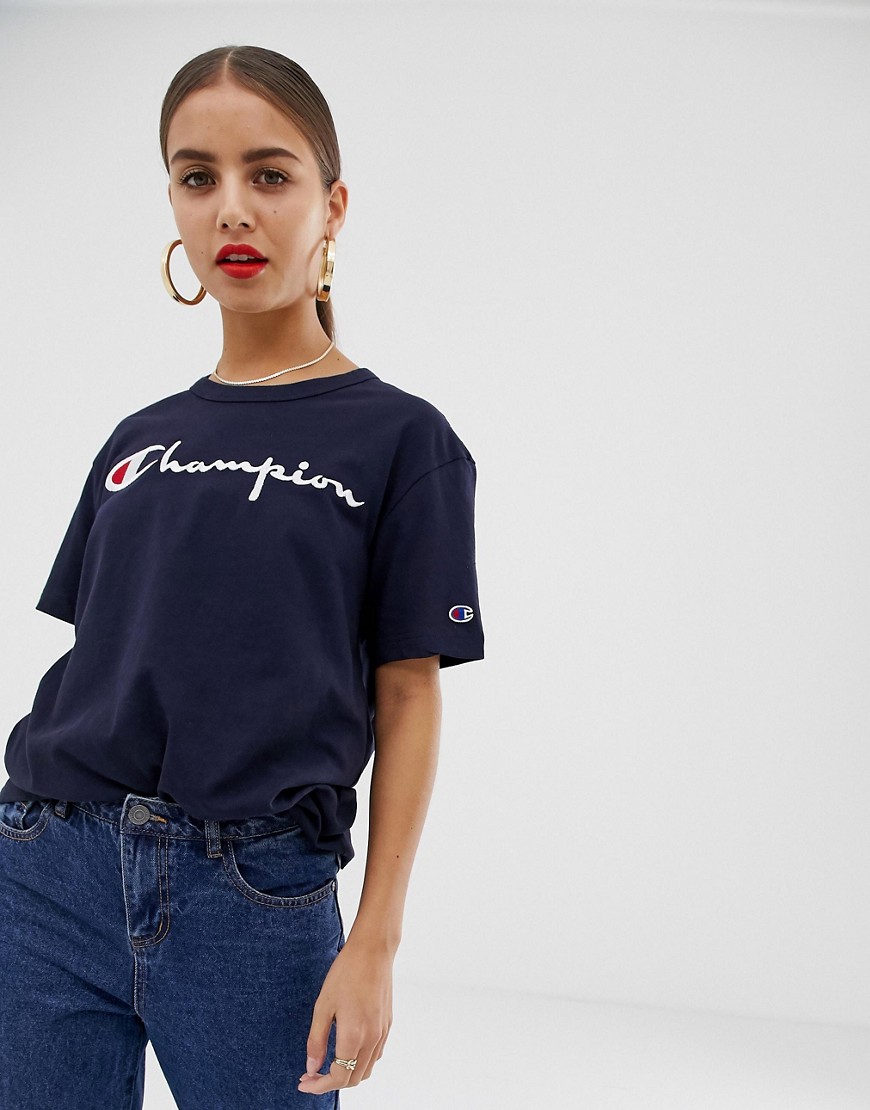 Champion reverse weave relaxed t-shirt with front logo