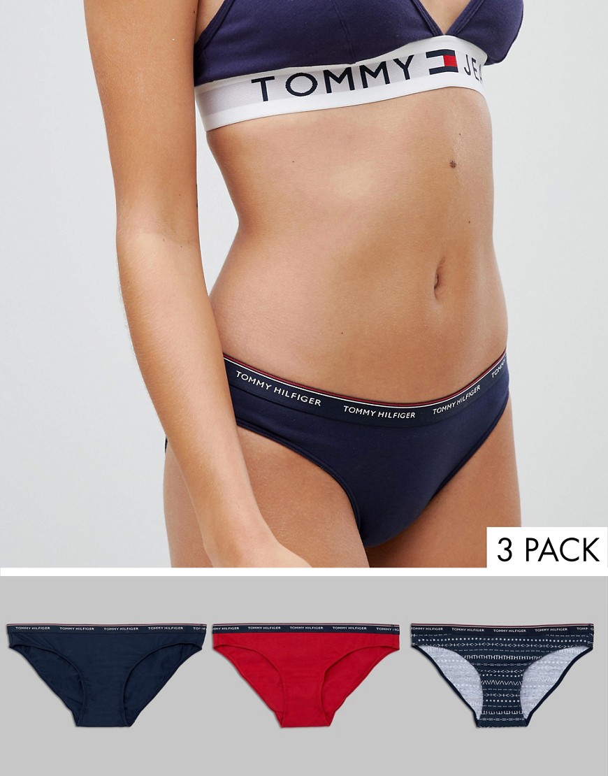 Tommy Hilfiger Fairisle 3 Pack Bikini Brief