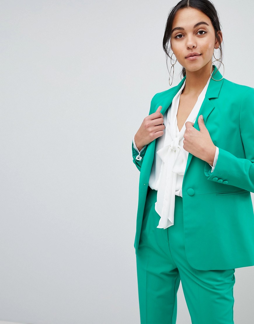ASOS DESIGN Mix & Match Tailored Blazer - Pop green