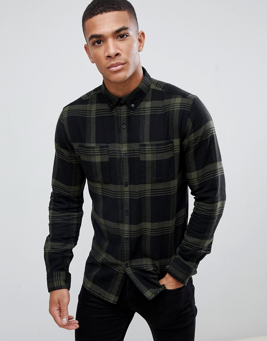 Troy Heavy Check Over Shirt